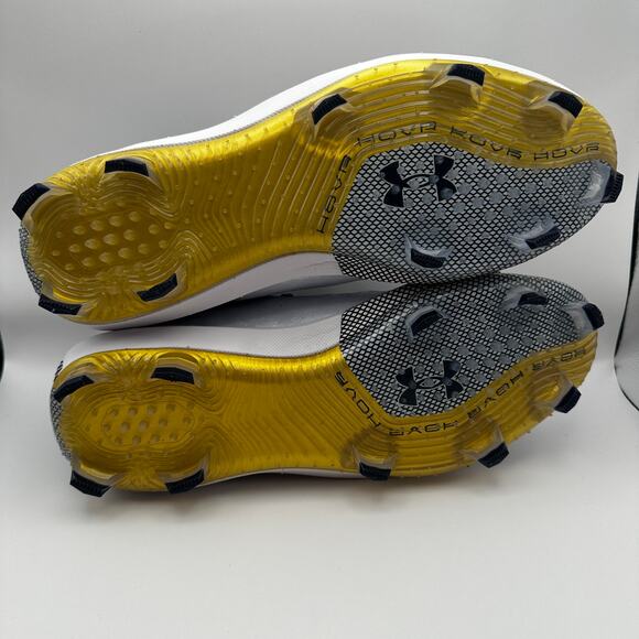 Under Armour Mens 13.5 Harper 8 Elite TPU Baseball Cleats 3026591-102 main image 5